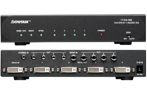 DISTRIBUTORE DVI 1 IN - 4 OUT 